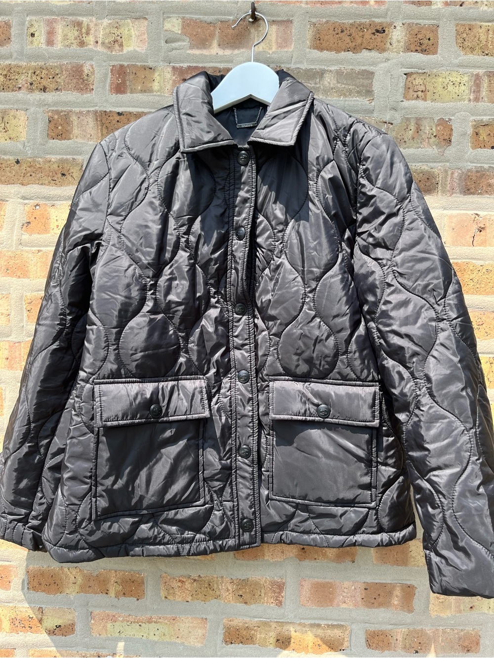 Chico’s puffer jacket Black Size 8